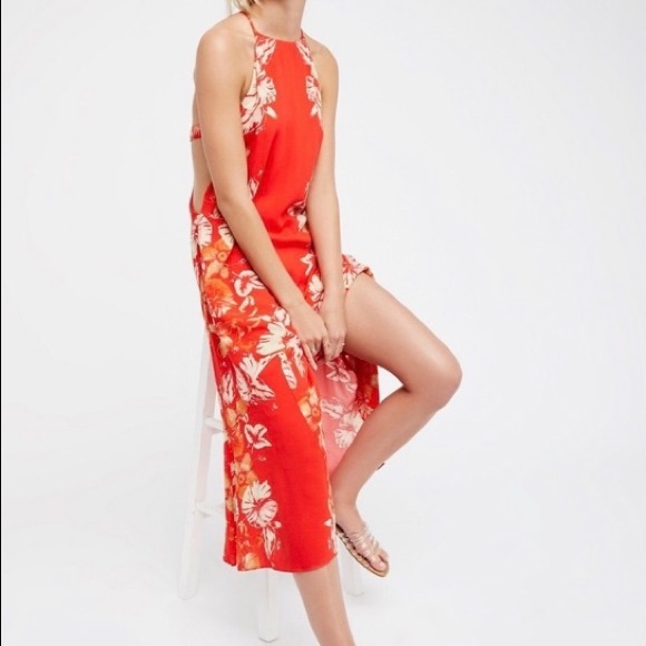 FREE PEOPLE Back to You Mid Beachside Dress NWT - Picture 4 of 14